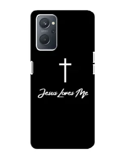 Чехол для OPPO A76 с картинкой «Иисус любит тебя»