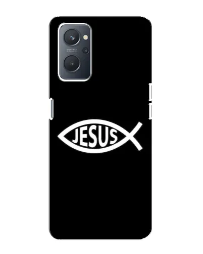 Чехол для OPPO A76 с картинкой «Классический Jesus»