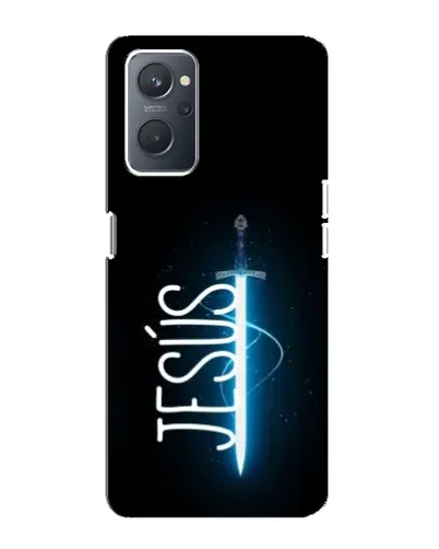Чехол для OPPO A76 с картинкой «Меч Духа Jesus»