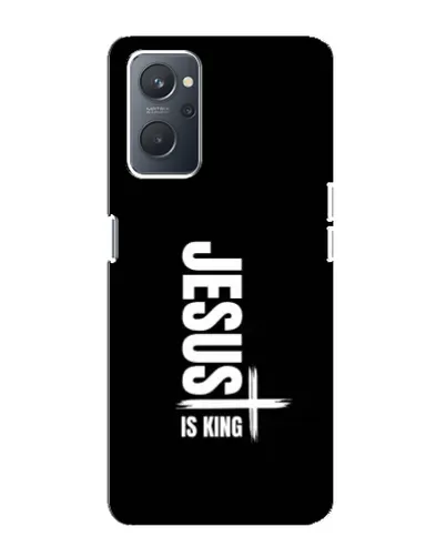Чехол для OPPO A76 с картинкой «Вертикаль веры Jesus»