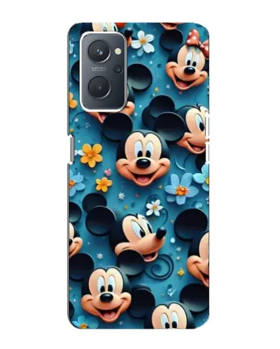 Чохол для OPPO A76 з картинкою «Паттерн Міккі та Мінні»