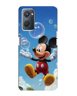 Чохол для OPPO A76 з картинкою «Mickey та мильні бульбашки»