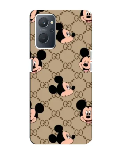 Чохол для OPPO A76 з картинкою «Брендовий паттерн Міккі»