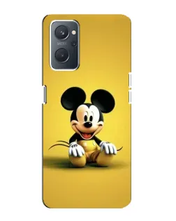 Чохол для OPPO A76 з картинкою «Міккі на жовтому»