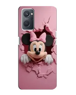 Чохол для OPPO A76 з картинкою «Мінні крізь стіну»
