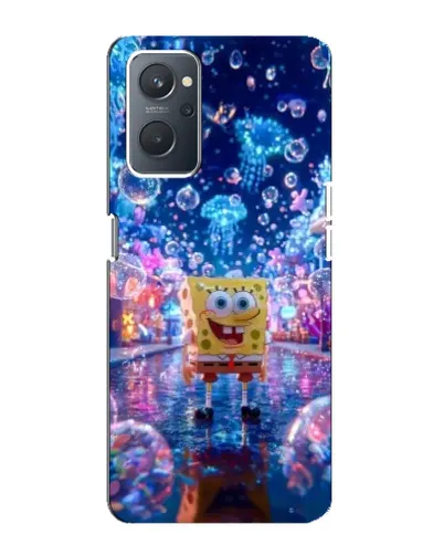 Чехол для OPPO A76 с картинкой «Неоновый океан»