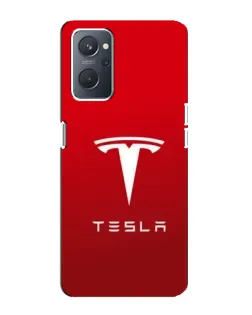 Чохол для OPPO A76 з картинкою «Tesla Red Classic»