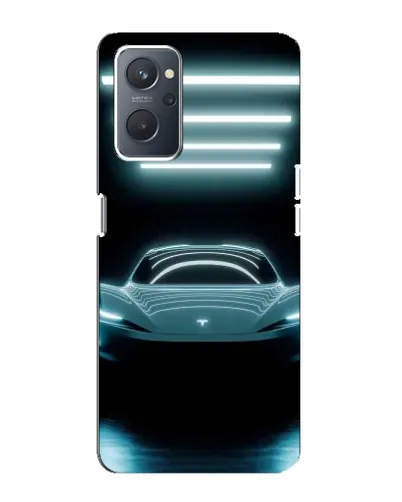Чохол для OPPO A76 з картинкою «Tesla в неоні» Чохол для OPPO A76 з картинкою «Tesla в неоні»