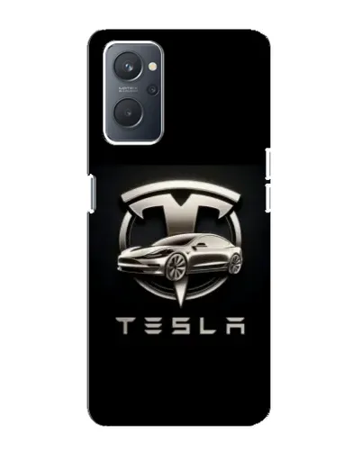 Чохол для OPPO A76 з картинкою «Tesla — срібне авто» Чохол для OPPO A76 з картинкою «Tesla — срібне авто»