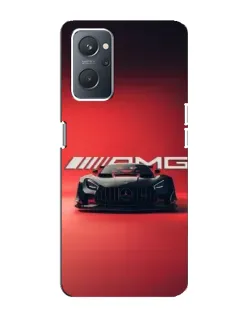 Чохол для OPPO A76 з картинкою «Mercedes AMG — червона лінія»