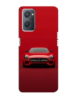 Чохол для OPPO A76 з картинкою «Червоний Mercedes AMG»