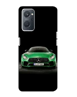 Чохол для OPPO A76 з картинкою «Mercedes — неоновий лого»