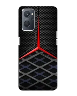 Чохол для OPPO A76 з картинкою «Mercedes Carbon Grid»