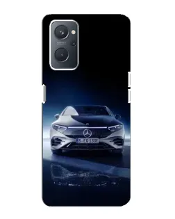 Чохол для OPPO A76 з картинкою «Нічний Mercedes EQ»