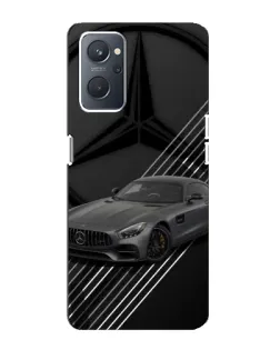 Чохол для OPPO A76 з картинкою «Mercedes AMG — графіка»