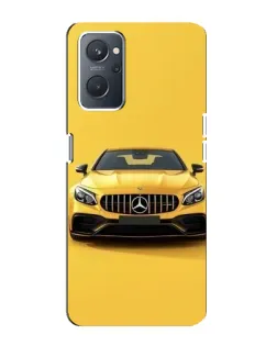 Чохол для OPPO A76 з картинкою «Жовтий Mercedes GT»