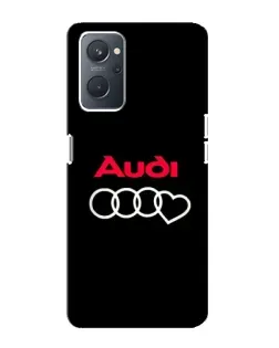 Чохол для OPPO A76 з картинкою «Логотип Audi Heart»