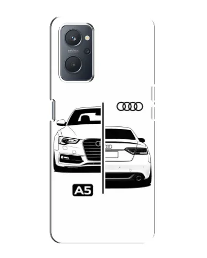 Чохол для OPPO A76 з картинкою «Audi — контрастний дизайн» Чохол для OPPO A76 з картинкою «Audi — контрастний дизайн»