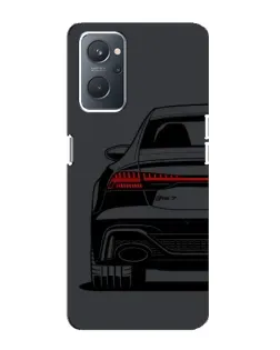 Чохол для OPPO A76 з картинкою «Задня частина Audi — арт»