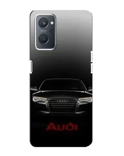 Чохол для OPPO A76 з картинкою «Audi — градієнтний контур»