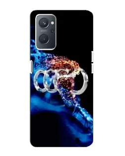 Чохол для OPPO A76 з картинкою «Енергія лого Audi»