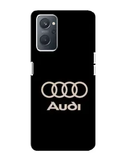 Чохол для OPPO A76 з картинкою «Audi — золотий логотип»