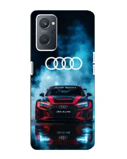 Чохол для OPPO A76 з картинкою «Audi Sport — неон»