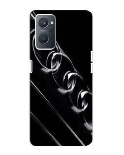 Чохол для OPPO A76 з картинкою «Audi — абстрактні кільця»