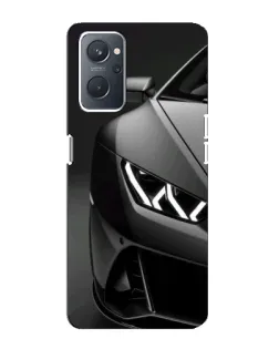 Чохол для OPPO A76 з картинкою «Lamborghini фари деталізація»