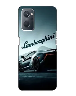 Чохол для OPPO A76 з картинкою «Класичний Lamborghini надпис»
