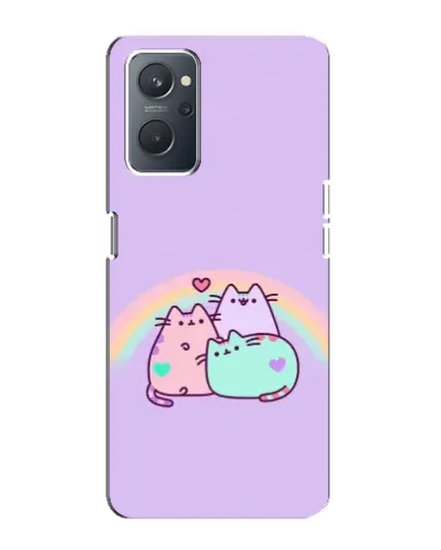 Чохол для OPPO A76 з картинкою «Веселкові Пушини» Чохол для OPPO A76 з картинкою «Веселкові Пушини»