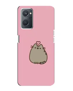 Чохол для OPPO A76 з картинкою «Pusheen серце»