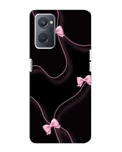 Чехол для OPPO A76 с картинкой «Розовые ленты»