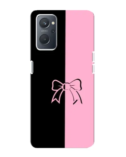 Чехол для OPPO A76 с картинкой «Половинки банта»