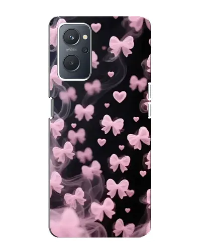 Чехол для OPPO A76 с картинкой «Неоновое кружево»