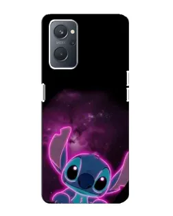 Чехол для OPPO A76 с картинкой «Неоновый Stitch» Чехол для OPPO A76 с картинкой «Неоновый Stitch»