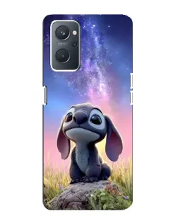 Чехол для OPPO A76 с картинкой «Стич на рассвете» Чехол для OPPO A76 с картинкой «Стич на рассвете»