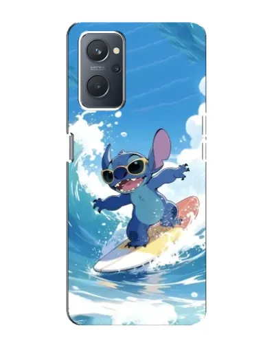 Чехол для OPPO A76 с картинкой «Стич на волне» Чехол для OPPO A76 с картинкой «Стич на волне»