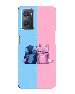 Чехол для OPPO A76 с картинкой «Stitch и Angel Love» Чехол для OPPO A76 с картинкой «Stitch и Angel Love»