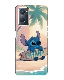 Чехол для OPPO A76 с картинкой «Стич на серфе» Чехол для OPPO A76 с картинкой «Стич на серфе»