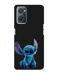 Чехол для OPPO A76 с картинкой «Стич на черном» Чехол для OPPO A76 с картинкой «Стич на черном»