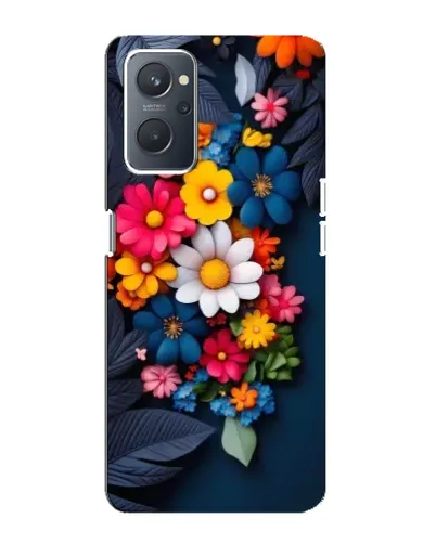 Чехол для OPPO A76 с картинкой «Цветочная феерия»