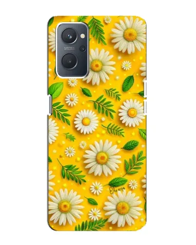 Чехол для OPPO A76 с картинкой «Ромашковое солнце»