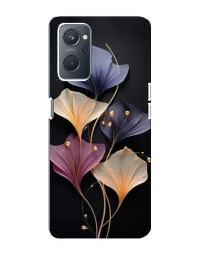 Чехол для OPPO A76 с картинкой «Лиловые цветы грации»