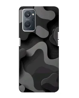 Чехол для OPPO A76 с картинкой «Темный абстрактный камуфляж» Чехол для OPPO A76 с картинкой «Темный абстрактный камуфляж»