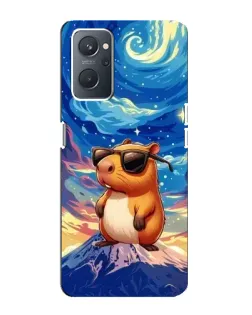 Чехол для OPPO A76 с картинкой «Капибара Ван Гога»