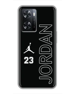 Чехол для OPPO A77 с картинкой «Jordan Vertical»