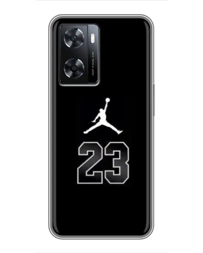 Чехол для OPPO A77 с картинкой «Jordan Flight 23»