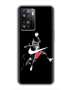 Чехол для OPPO A77 с картинкой «Jordan Jumpman»