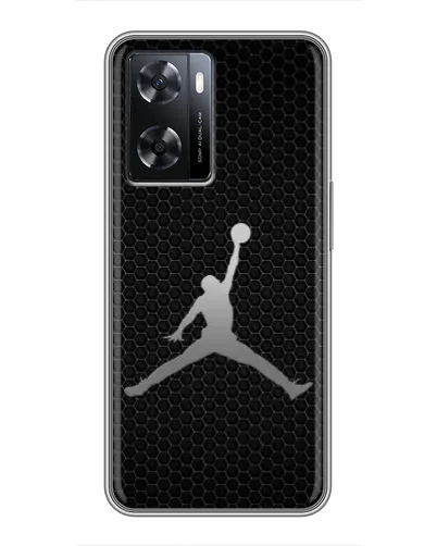 Чехол для OPPO A77 с картинкой «Jordan Dark Carbon»